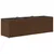 Produktbild 8 för Odlingslådor med 3 krukor 2 st brun 105x30x32 cm konstrotting