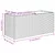 Produktbild 12 för Odlingslådor med 2 krukor 2 st svart 72x30x32 cm konstrotting