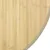 Produktbild 6 för Matta rund ljus naturlig 60 cm bambu