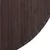 Produktbild 6 för Matta rund mörkbrun 60 cm bambu
