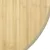 Produktbild 6 för Matta rund ljus naturlig 80 cm bambu