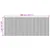 Produktbild 9 för Rumsavdelare naturlig 165x400 cm bambu