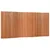 Produktbild 2 för Rumsavdelare brun 165x400 cm bambu