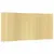 Produktbild 2 för Rumsavdelare ljus naturlig 165x400 cm bambu