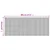 Produktbild 9 för Rumsavdelare ljus naturlig 165x400 cm bambu