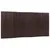 Produktbild 2 för Rumsavdelare mörkbrun 165x400 cm bambu
