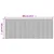 Produktbild 9 för Rumsavdelare mörkbrun 165x400 cm bambu