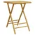 Produktbild 2 för Hopfällbart trädgårdsbord 55x55x75 cm bambu