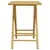 Produktbild 4 för Hopfällbart trädgårdsbord 55x55x75 cm bambu