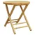 Produktbild 2 för Hopfällbart trädgårdsbord Ø45x45 cm bambu