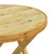 Produktbild 7 för Hopfällbart trädgårdsbord Ø45x45 cm bambu