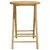 Produktbild 4 för Hopfällbart trädgårdsbord Ø55x75 cm bambu