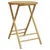 Produktbild 6 för Hopfällbart trädgårdsbord Ø55x75 cm bambu