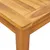 Produktbild 9 för Matbord för trädgården 110x55x75 cm massivt akaciaträ