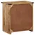 Produktbild 5 för Skänk med 2 lådor 55x35x60 cm massivt mangoträ