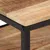 Produktbild 5 för Soffbord 35x35x30 cm massivt grovt mangoträ