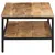 Produktbild 3 för Soffbord 100x50x35 cm massivt grovt mangoträ