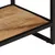Produktbild 5 för Avlastningsbord 70x35x70 cm massivt grovt mangoträ