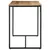 Produktbild 3 för Matbord 110x55x75 cm massivt grovt mangoträ
