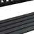 Produktbild 8 för Trädgårdsbänk svart 120 cm stål