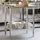 Arbetsbord med stänkskydd 82,5x55x93 cm rostfritt stål