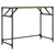 Produktbild 2 för Skrivbord sonoma-ek 100x45x76 cm trä pulverlackerat stål