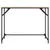 Produktbild 5 för Skrivbord sonoma-ek 100x45x76 cm trä pulverlackerat stål