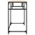 Produktbild 6 för Skrivbord sonoma-ek 100x45x76 cm trä pulverlackerat stål