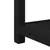 Produktbild 9 för Spegelskåp för badrum svart 60x16x60 cm konstruerat trä