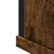 Produktbild 10 för Spegelskåp för badrum rökig ek 42x12x60 cm konstruerat trä