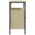 Produktbild 7 för Tvättställsskåp sonoma-ek 60x30x60 cm konstruerat trä