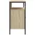 Produktbild 7 för Tvättställsskåp sonoma-ek 80x30x60 cm konstruerat trä