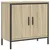 Produktbild 2 för Tvättställsskåp sonoma-ek 60x30x60 cm konstruerat trä