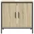Produktbild 5 för Tvättställsskåp sonoma-ek 60x30x60 cm konstruerat trä