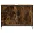 Produktbild 5 för Tvättställsskåp rökfärgad ek 80x30x60 cm konstruerat trä