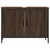 Produktbild 5 för Tvättställsskåp brun ek 80x30x60 cm konstruerat trä
