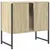 Produktbild 8 för Tvättställsskåp sonoma-ek 60x33x60 cm konstruerat trä