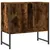 Produktbild 8 för Tvättställsskåp rökfärgad ek 60x33x60 cm konstruerat trä