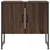 Produktbild 5 för Tvättställsskåp brun ek 60x33x60 cm konstruerat trä