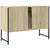Produktbild 8 för Tvättställsskåp sonoma-ek 80x33x60 cm konstruerat trä