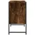 Produktbild 7 för Tvättställsskåp rökfärgad ek 80x33x60 cm konstruerat trä