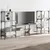 Produktbild 3 för Tv-bänk grå sonoma 206,5x28,5x95 cm konstruerat trä
