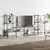 Produktbild 4 för Tv-bänk grå sonoma 206,5x28,5x95 cm konstruerat trä