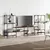 Produktbild 4 för TV-skåp brun ek 206,5x28,5x95 cm konstruerat trä