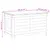 Produktbild 8 för Dynbox 99x49,5x58,5 cm massivt granträ