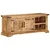 Produktbild 3 för Tv-bänk 110x35x45 cm massivt grovt mangoträ