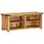 Produktbild 2 för Tv-bänk 110x35x40 cm massivt grovt mangoträ