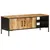 Produktbild 2 för Tv-bänk 110x35x40 cm massivt grovt mangoträ