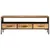 Produktbild 4 för Tv-bänk 110x35x40 cm massivt grovt mangoträ