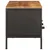 Produktbild 6 för Tv-bänk 110x35x40 cm massivt grovt mangoträ